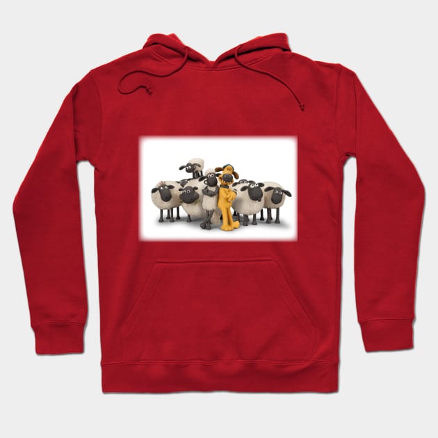 Shaun the sheep Hoodie by Qualityshirt